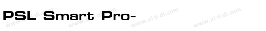 PSL Smart Pro字体转换